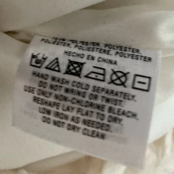 Anthropologie x Leifsdottir | Cream White Lined Faux Fur Top Exposed zip… - Picture 11 of 13